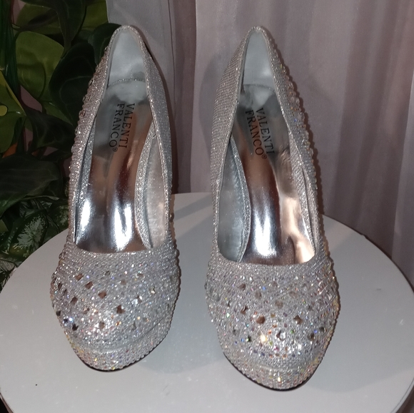 Women's High-heeled Rhinestone Shoes - Picture 4 of 4